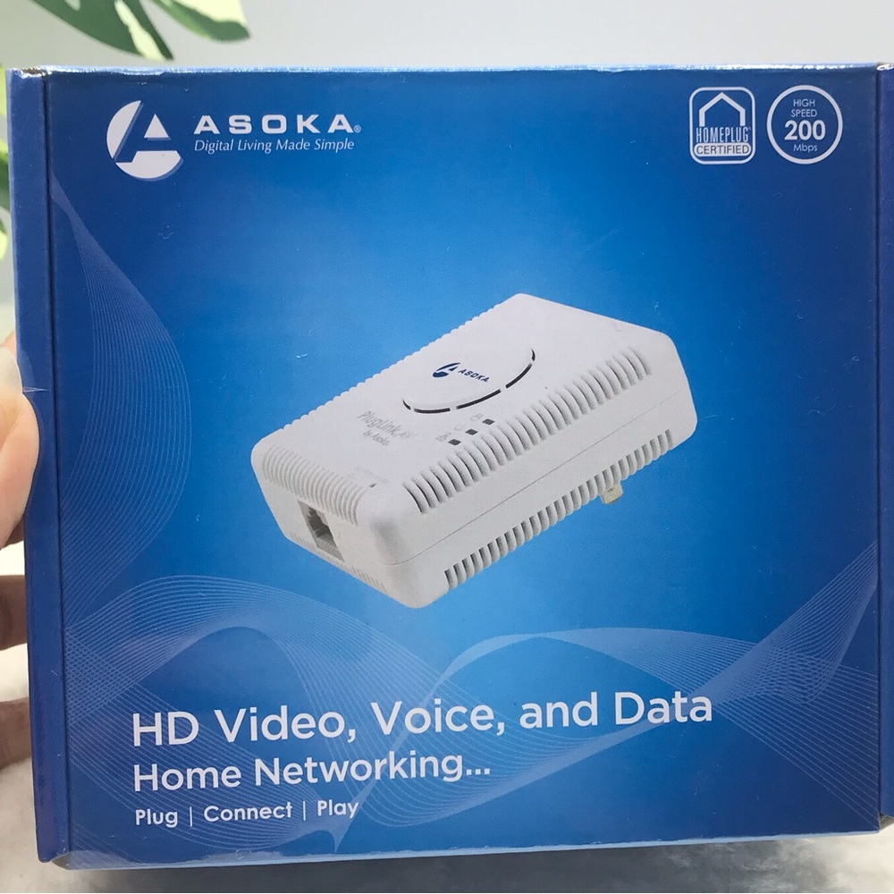 Asoka HD video, voice & data Networking plug connect play PL9661-13 eco …